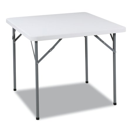 ICEBERG Square Tables, 34 in W, 34 in L, 29 in H, Blow-Molded High-Density Polyethylene Top 65253